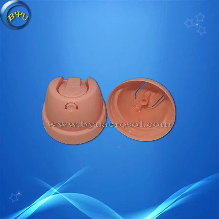 Free sample different size plastic spray cap actuator for air freshener aerosol can by BYU
