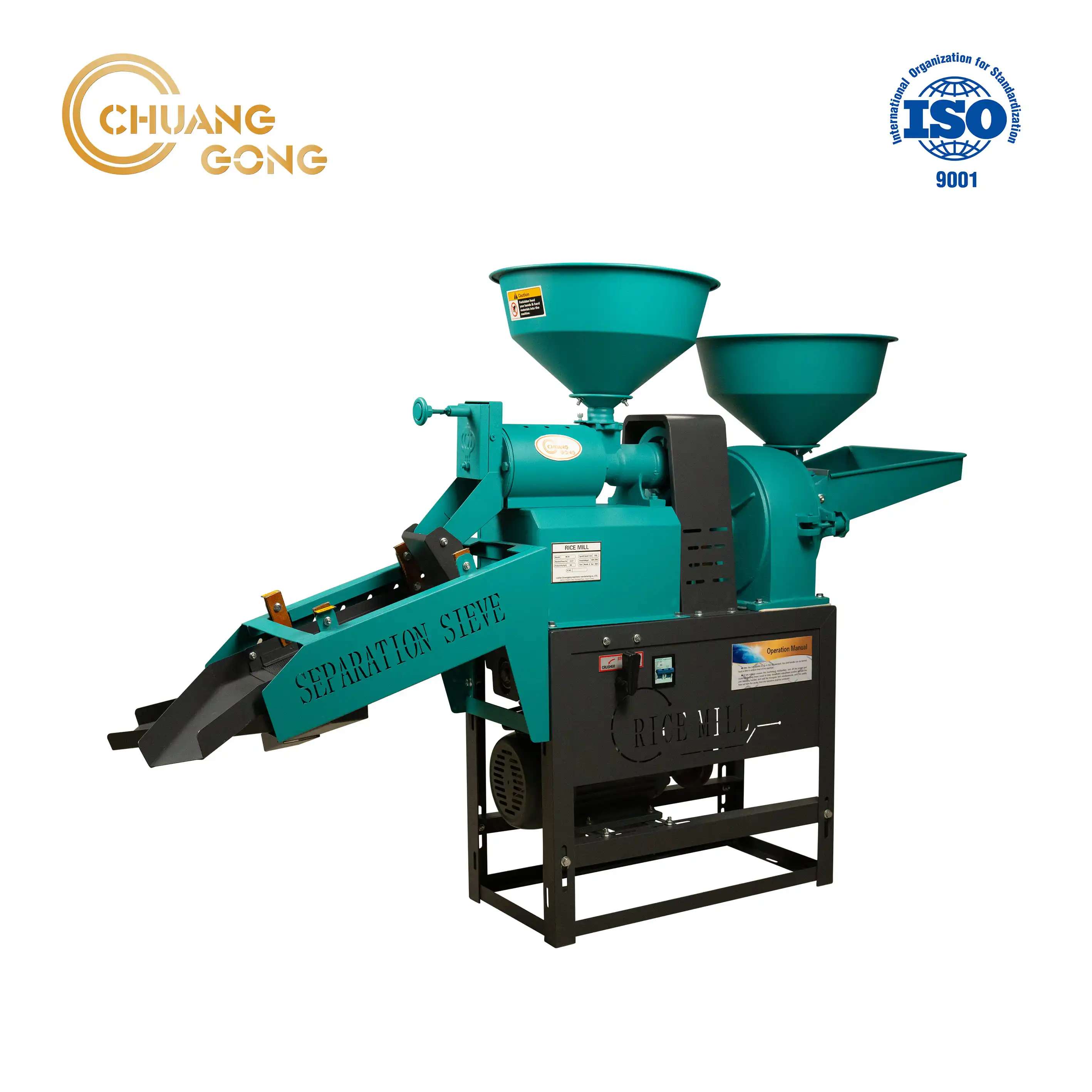 
Chuanggong three layer vibratory screen combined rice mill with flour mill in Thailand 6N40-9FC20 for sale 