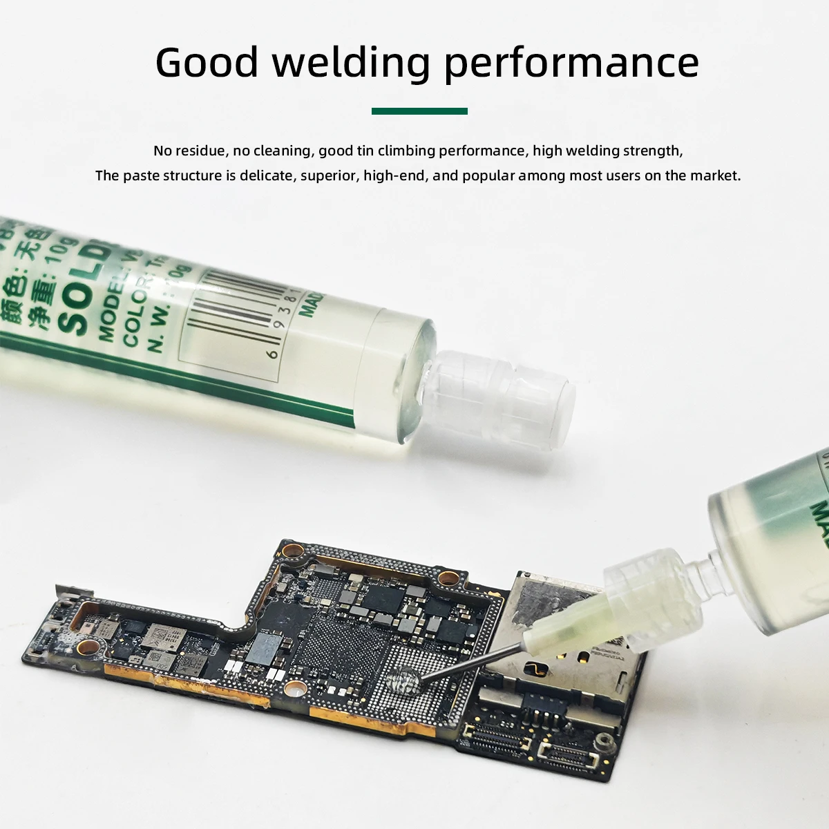 BST-558 10cc Flux No Clean Flux for Soldering SMD BGA Reballing Soldering Welding Flux Solder Paste