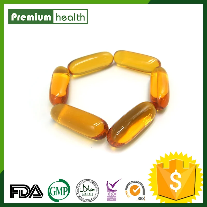 500mg/1300mg Health Supplement Cod Liver Oil & Evening Primrose Oil Softgels