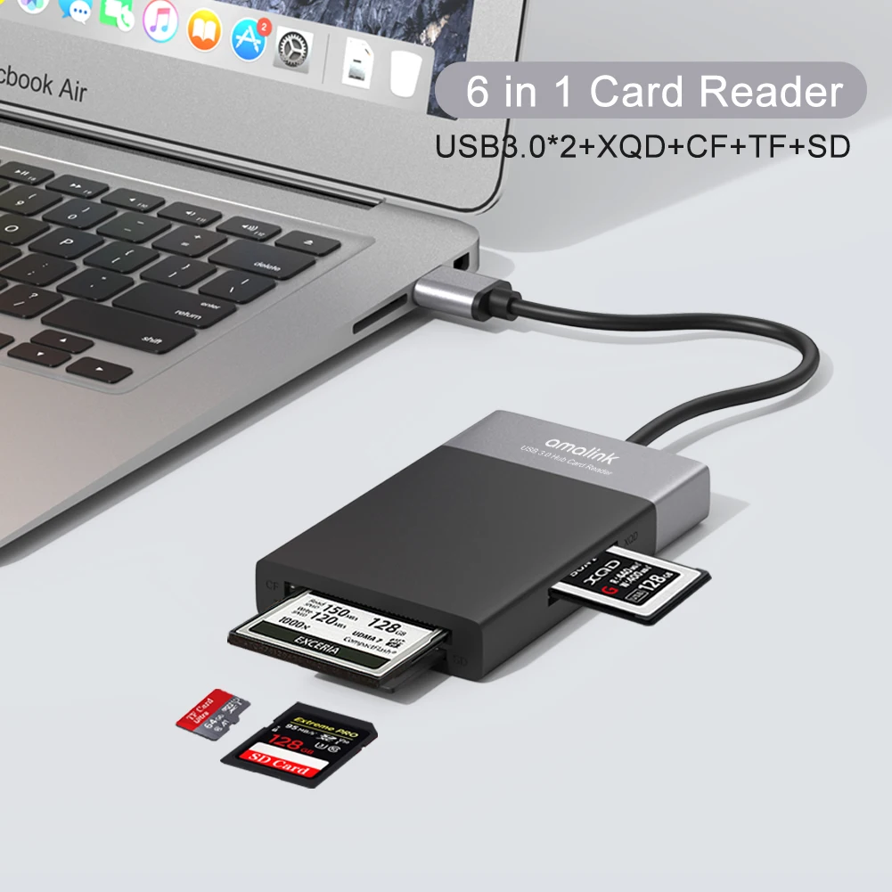 7 in 1 hub Multiport Dock Station with SD TF USB-C PD Charging Adapter usb c hub usb