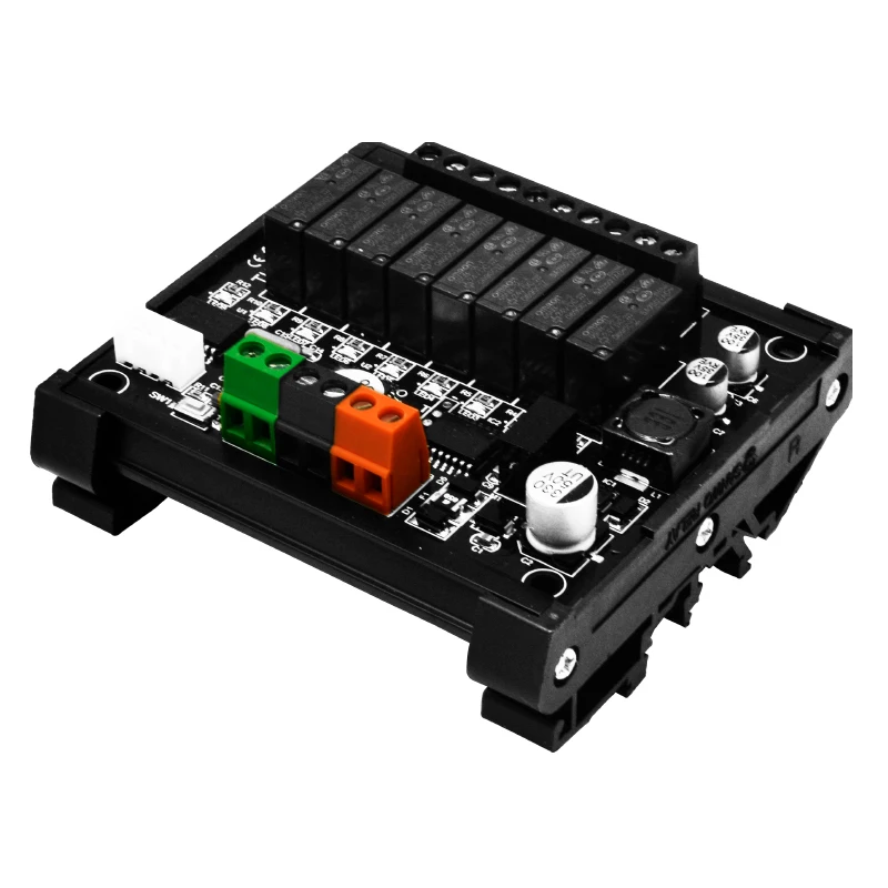 Релейный модуль с функцией расширения IO-порта связи RS485, поддерживает протокол Modbus, датчик таймера 16 А