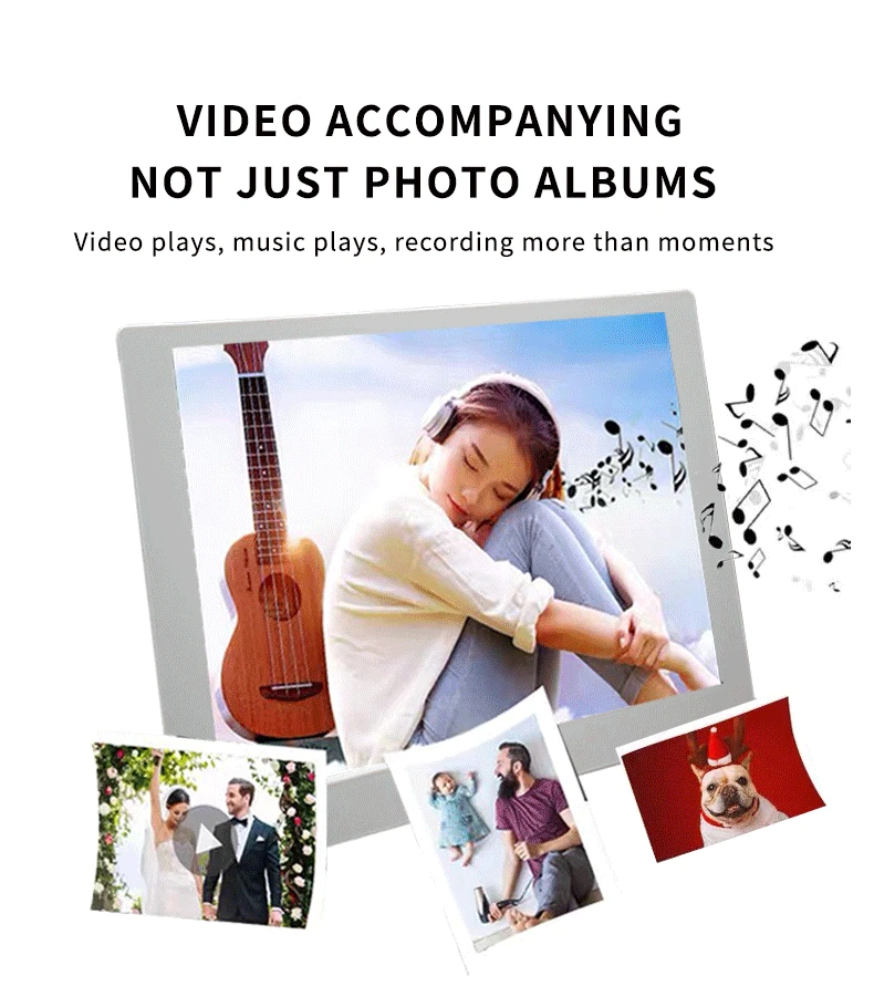 High Quality Digital Picture Frame Remote Control Digital Photo Frame Cloud Storage Frame Electronic Album