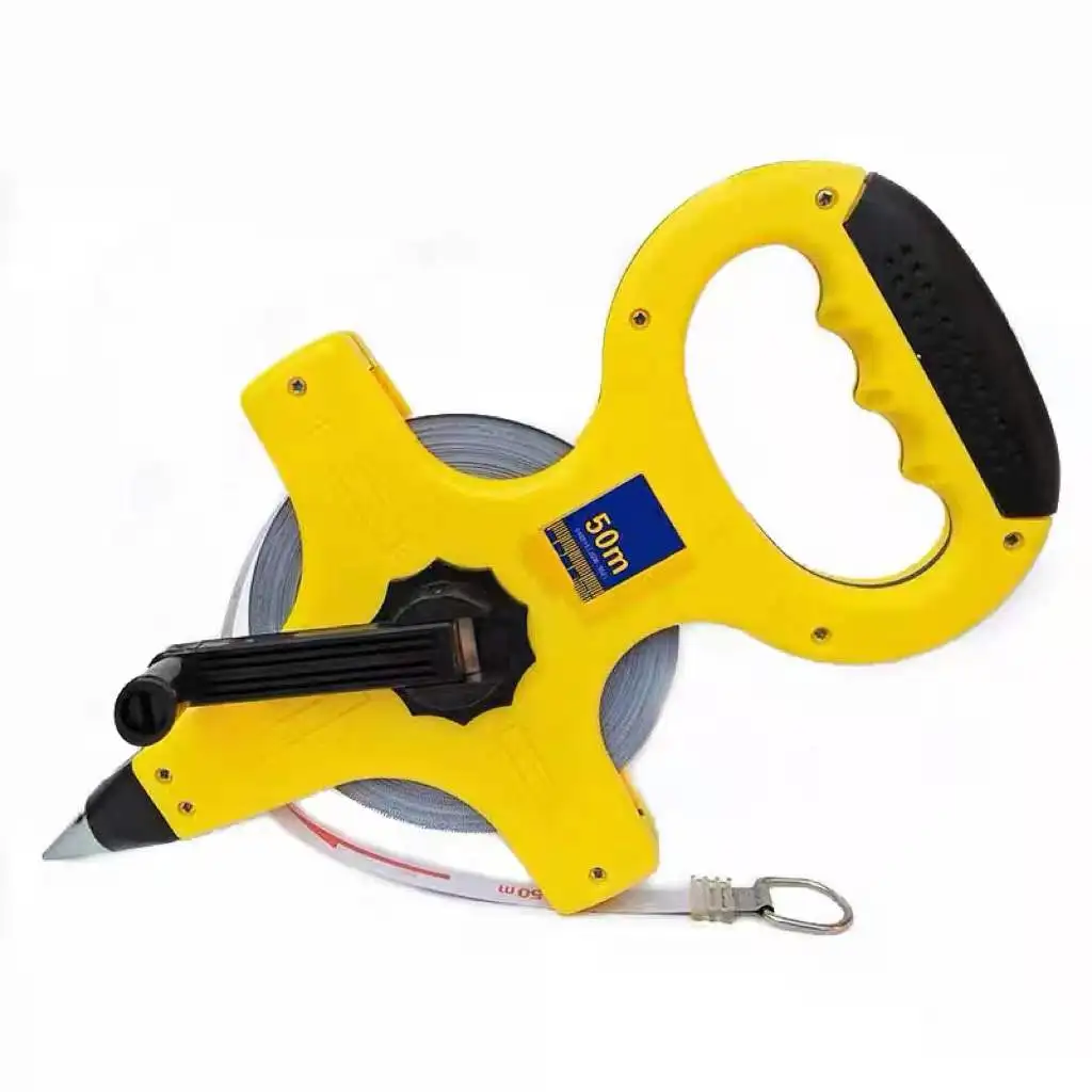 High Quality Hand-held Measuring Steel Tape Measure Ruler Construction Engineering Measurement 1313G 30M 50M 100 M Licheng
