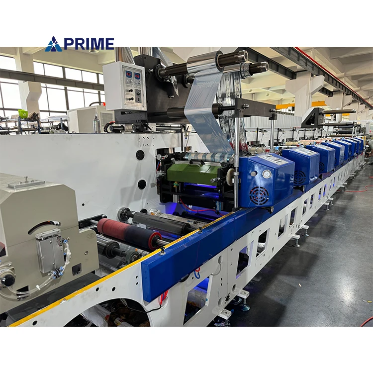 Best price 6 8 color high speed semi-auto adhesive label inline printing machine