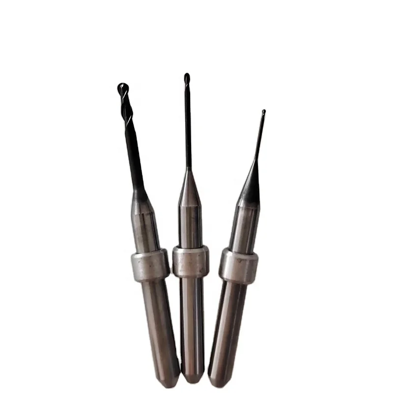 CAD CAM System DC diamond Coating Dental Zirconia drills with ring for Arum