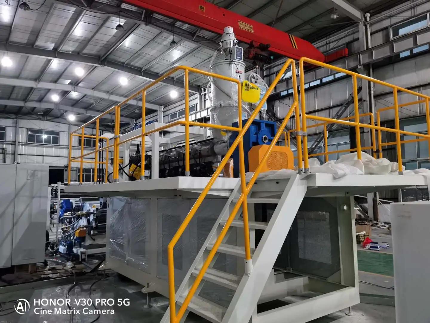 Cast Film Extrusion Line Coating Lamination Plant Tpu Casting Extrusion Machine