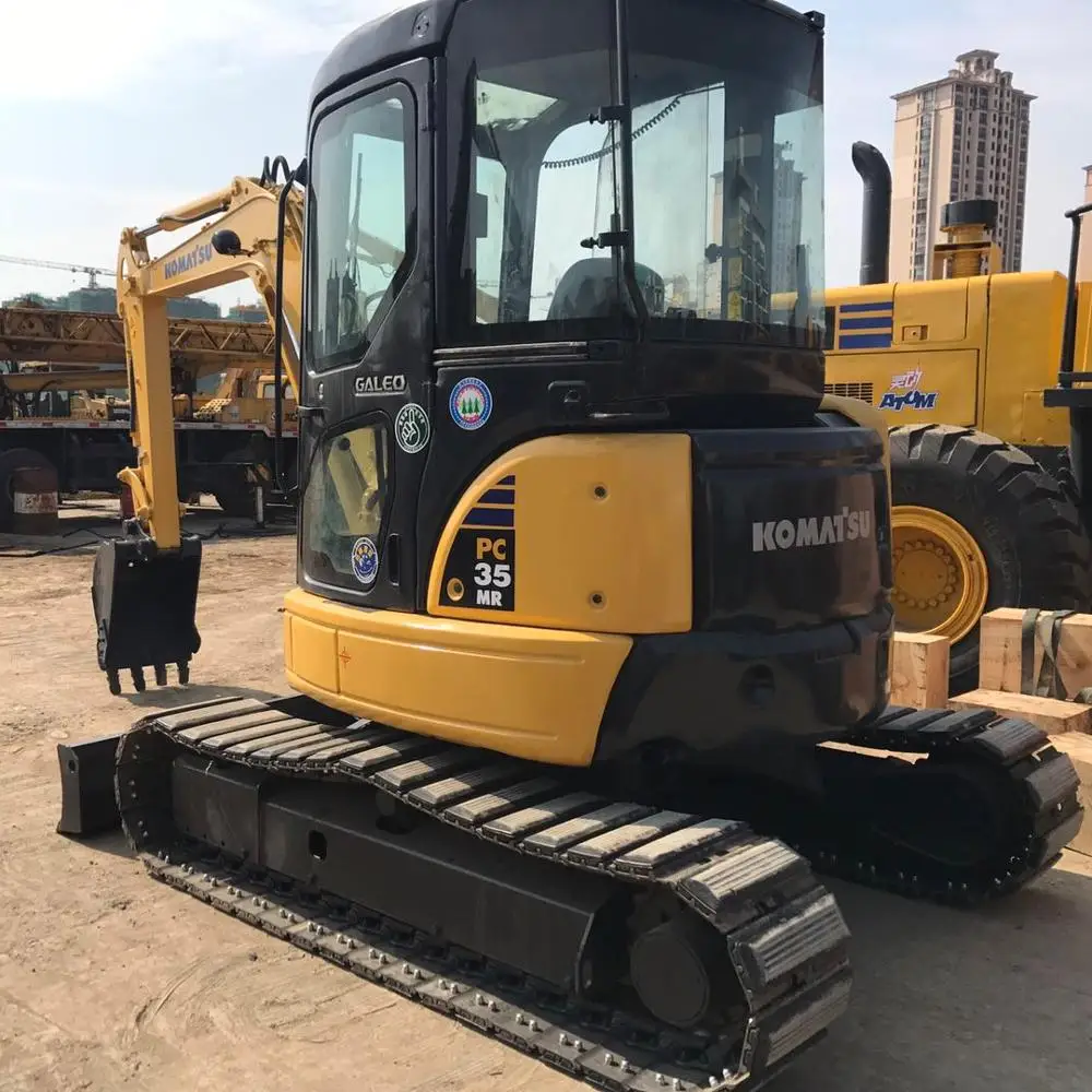 Б/у оригинальный японский экскаватор komatsu pc35