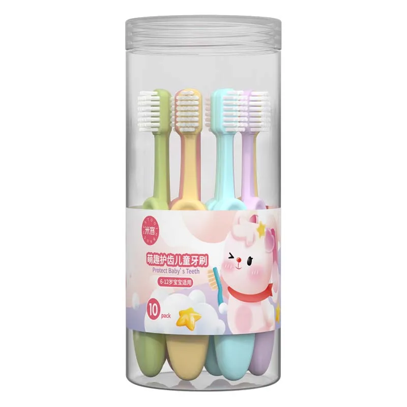Ultra-thin Super Soft Kids Baby Toothbrush Soft Bristles Toothbrush For Baby Kids Dental Oral Hygiene Care with case