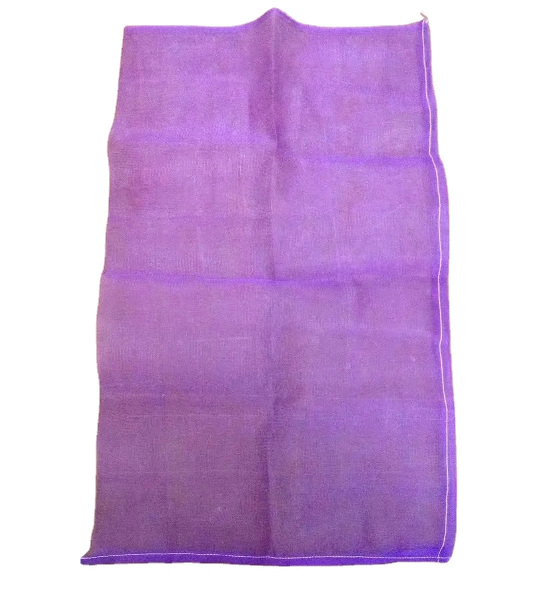 Promotion Custom Size Tubular PE PP Raschel Mesh Sacks Leno Net Firewood Bags with Drawstring for Vegetables Fruits Storage