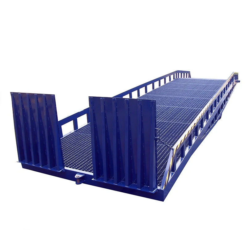 6ton 8ton 10ton 15ton Best New Design Used Container Yard Mobile Loading Dock Ramp leveler