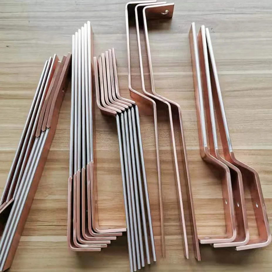 High-quality electrically grounded copper busbar/flat pure busbar connectors