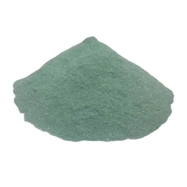 Green Sic Grain 12# 220# For Glass Sand Blasting Polishing Silicon Green Carbide