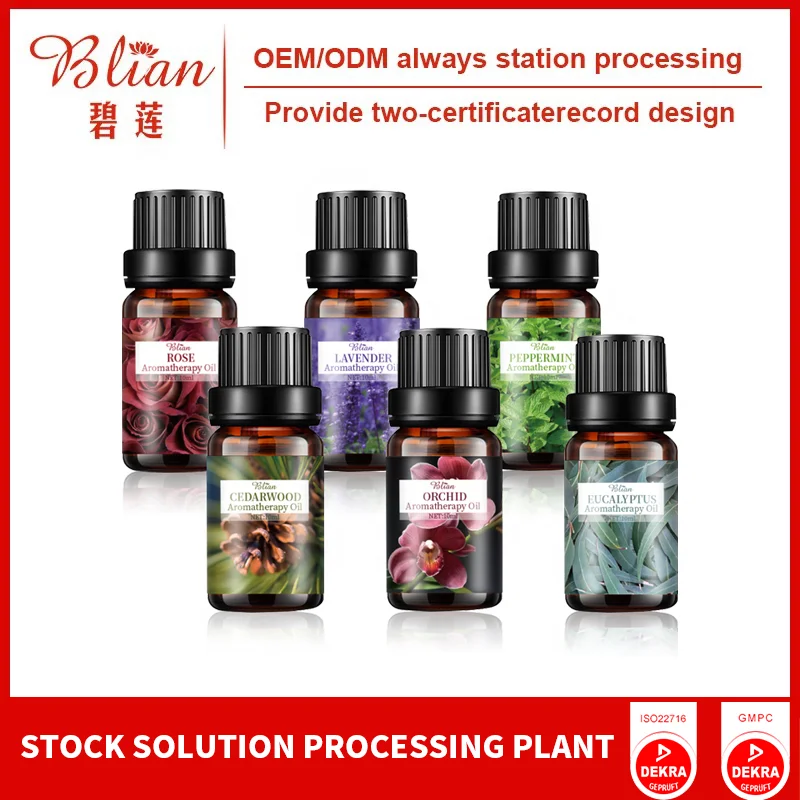 Lavender Rose Massage Essential Oil Private Label Aromatherapy Essential oil Set