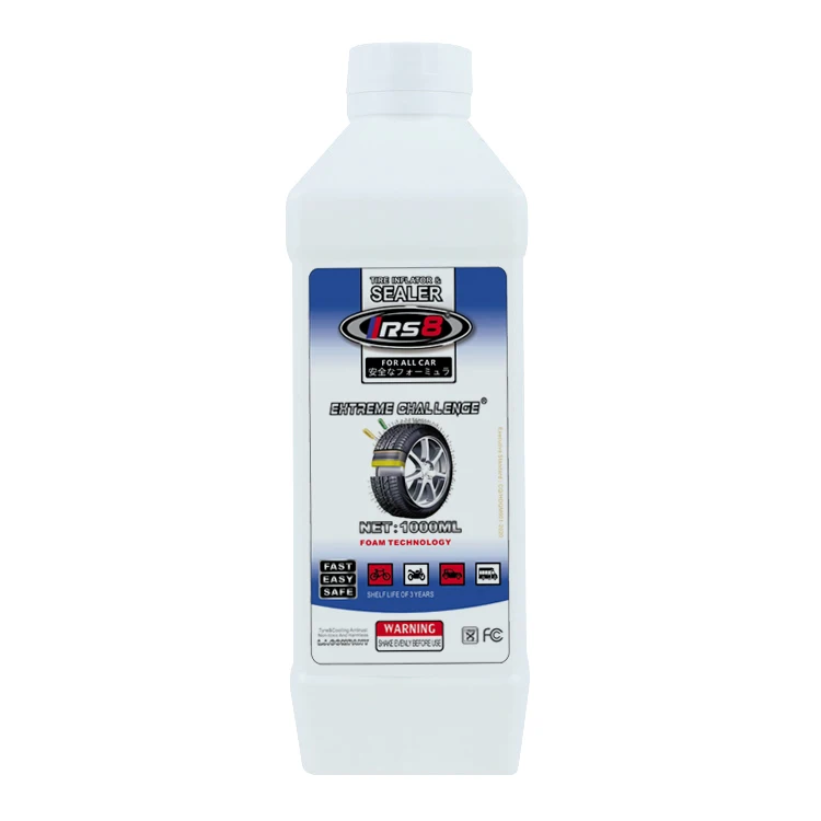 IRS8 380ml 500ml 1000ml The tire replenishes itself Vacuum tire repair glue Motorcycle electric vehicle