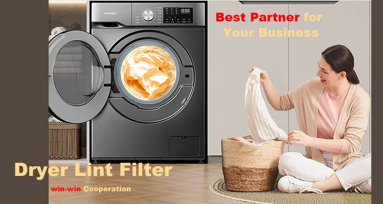 JC China Factory Direct Supply Dryer Lint Filter Replacement ADQ56656401 Dryer Lint Filter Assembly For LG Cloth Dryer Parts