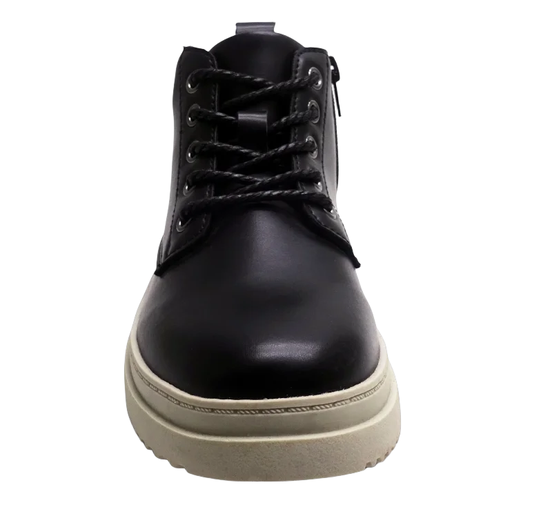 Wholesale customized designs OEM&ODM Smeta/GRS/HIGG/BSCI factory kids boots boy high top casual sneaker ankle boots