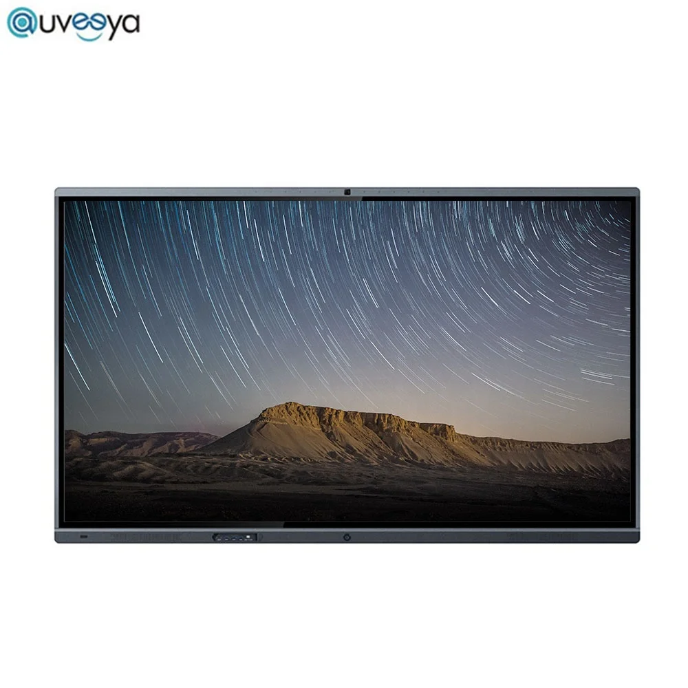 4K 65 inches all in one multi points interactive panel display