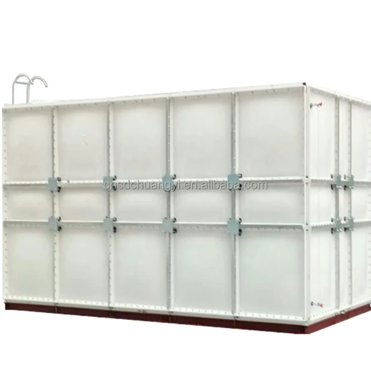 FRP combined cube reservoir water tank with size 6x5x2