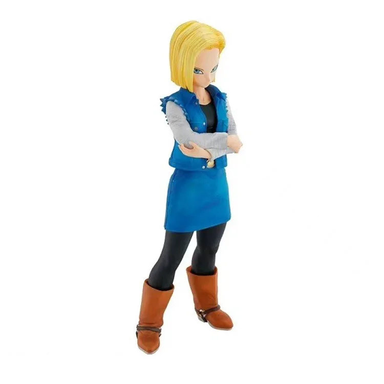 Японский мультфильм дракон шары Z фигурки киборг 17 18 Аниме Фигурка ПВХ игрушка