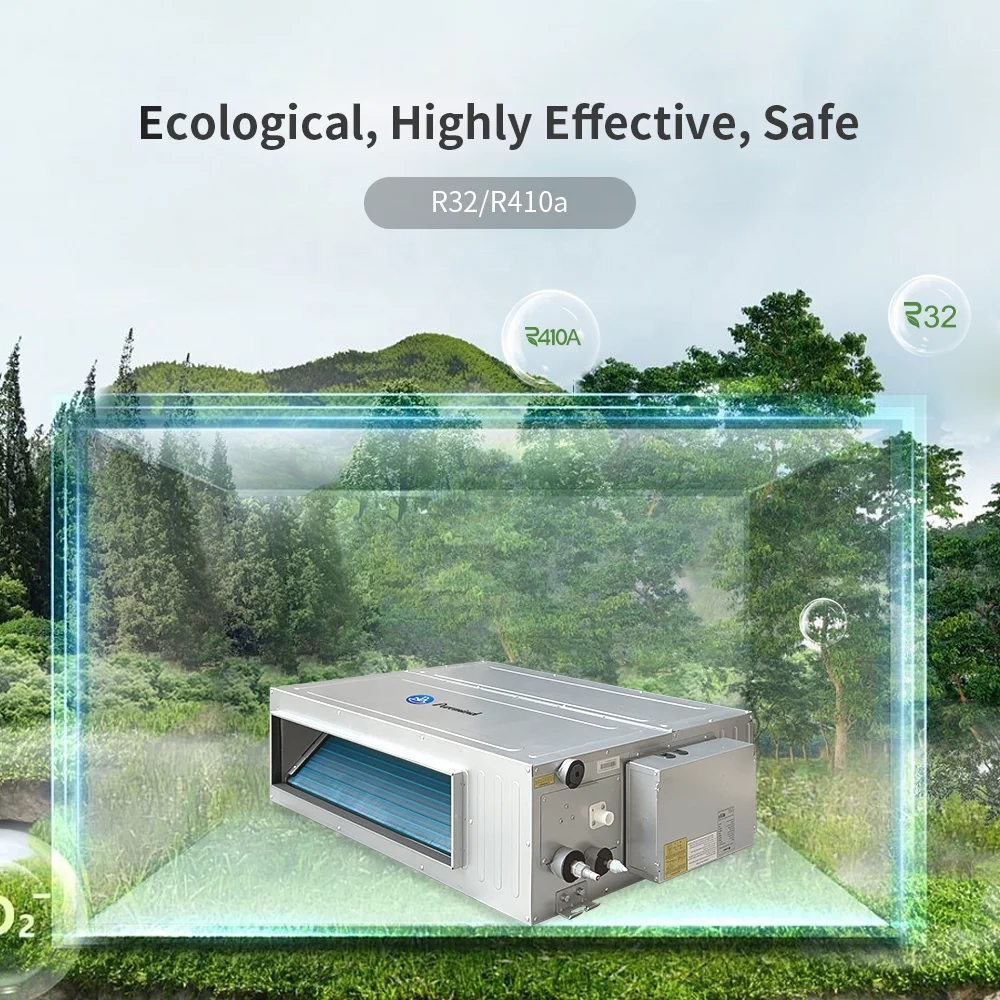 Инверторный кондиционер 18000Btu 24000Btu R32 R410a потолочный канальный для центрального кондиционера VRV Wifi