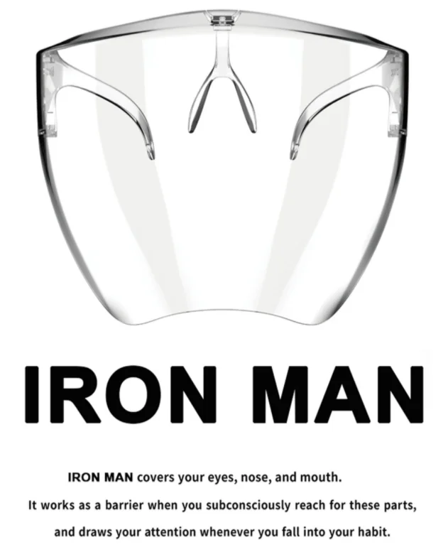 
 Расширенный чехол, полная защита лица, защитные очки, прозрачная защита от пыли, защитные лицевые экраны  