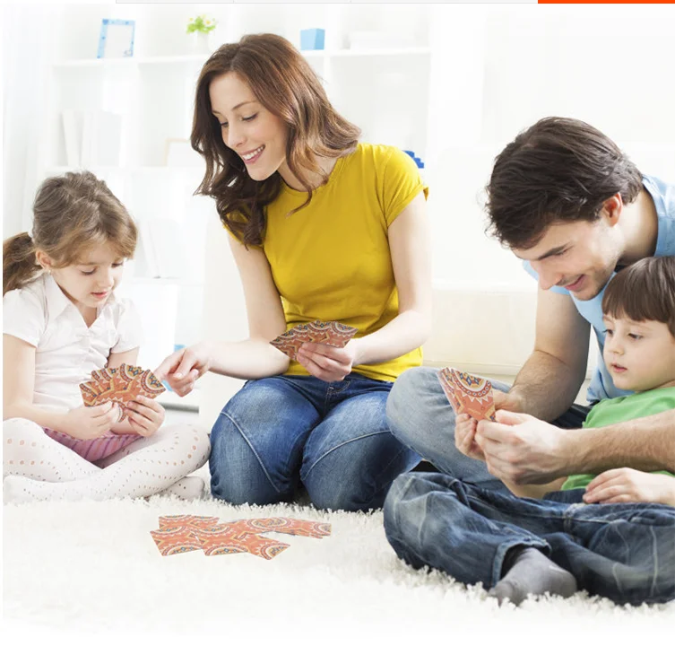 Креативные бумажные игральные карты для детей