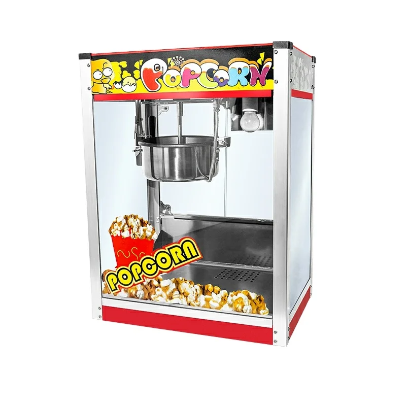 Commercial cinema electric popcorn machine amusement park cream popcorn makers