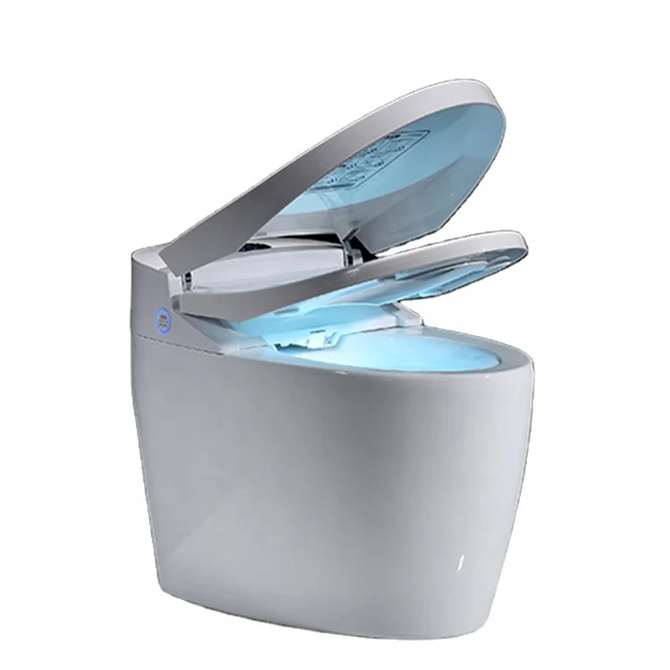 Siphon jet automatic smart toilet seat, sanitary ware toilet intelligent toilets