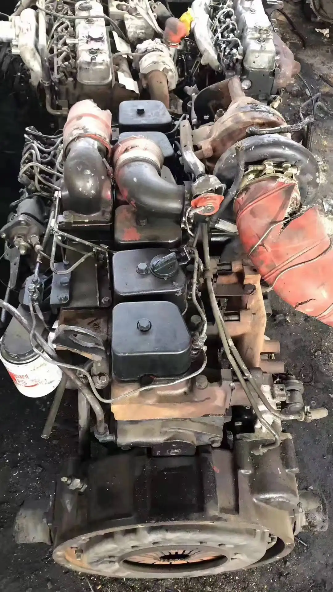 Полностью используемый оригинальный двигатель Cummins 6BT 230 HP 6BT5.9 дизельный с