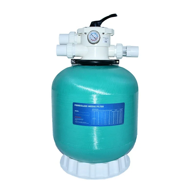 Pool Cleaning System Sand Filter 18 Inch Top-Mount sand filter with 6 Function Handle for Above Ground Swimming Pool