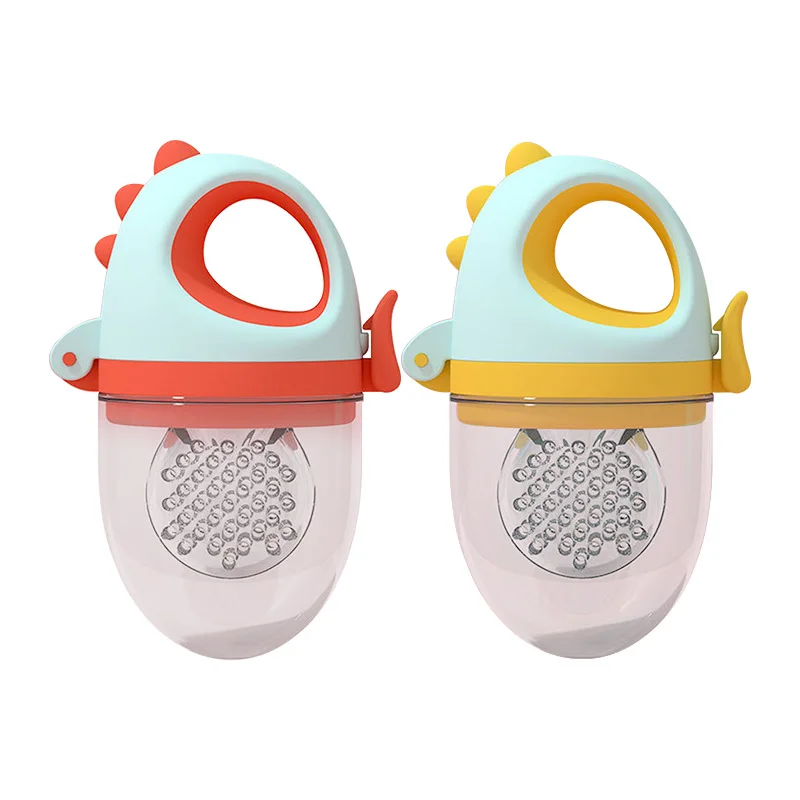 Food grade BPA free baby fruit feeder smoothie pacifier infant teething toys