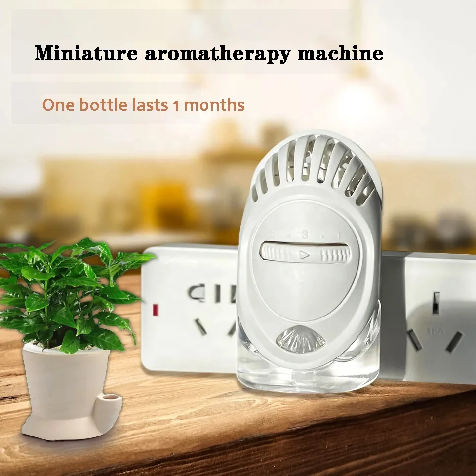 Hot Sale Personalized Popular smell home  Electric Plug-in Fragrance Warmer with empty plastic bottle