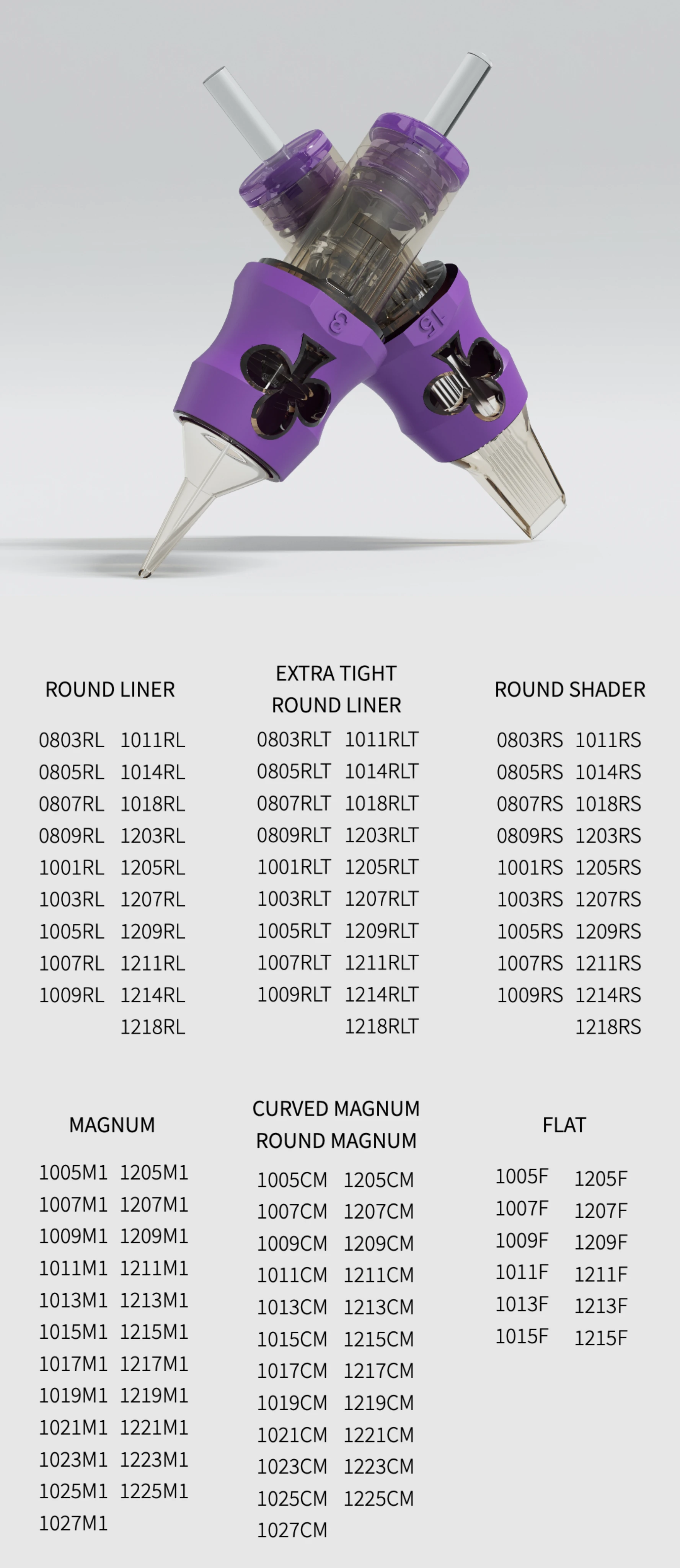 New Professional Disposable Tattoo Cartridge Needle Wholesale Manufacturer Product