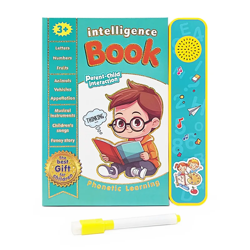 Preschool Education Develop Intelligence Ebook Reader Point Reading Learning Audio Book Learning Machine Electronic Book
