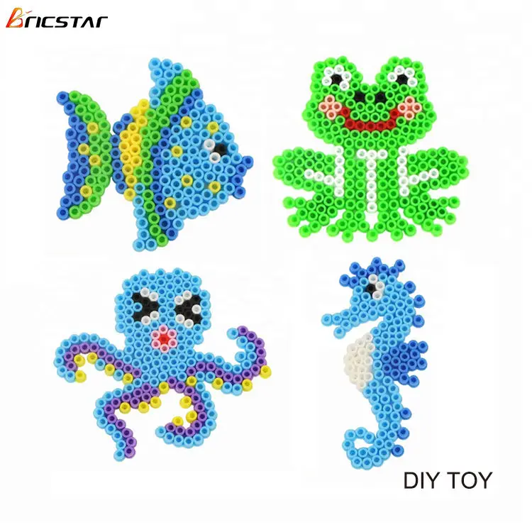 Bricstar новые продукты нетоксичный Пластиковый diy 5 мм предохранитель и perler бусины