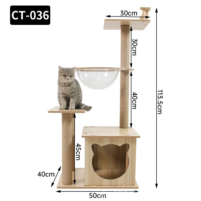 Original manufacture Large Cat Tree Tower Scratching Post Kitten Condo Activity Centre Climbing Frame