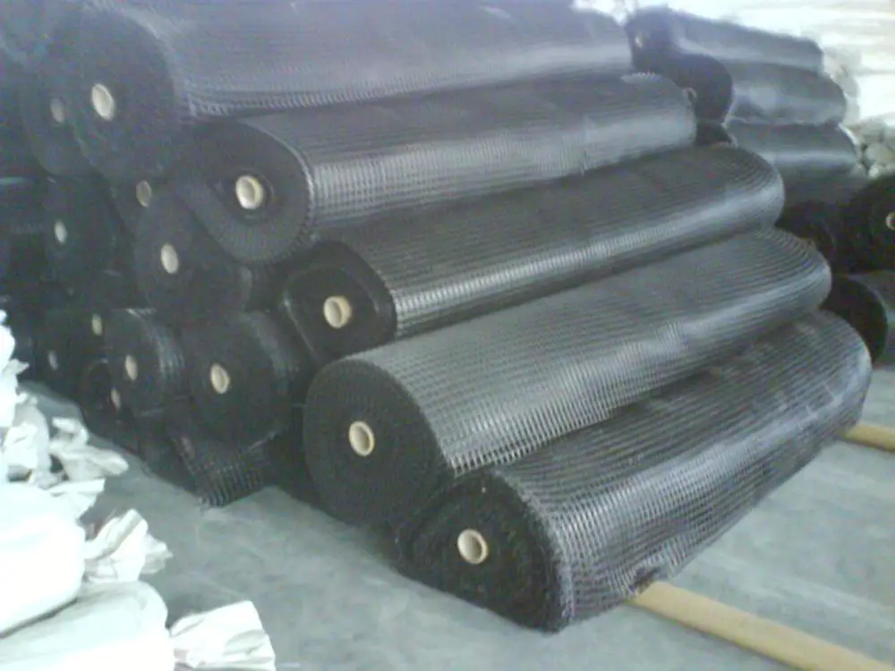 High Strength polyester geogrid for road