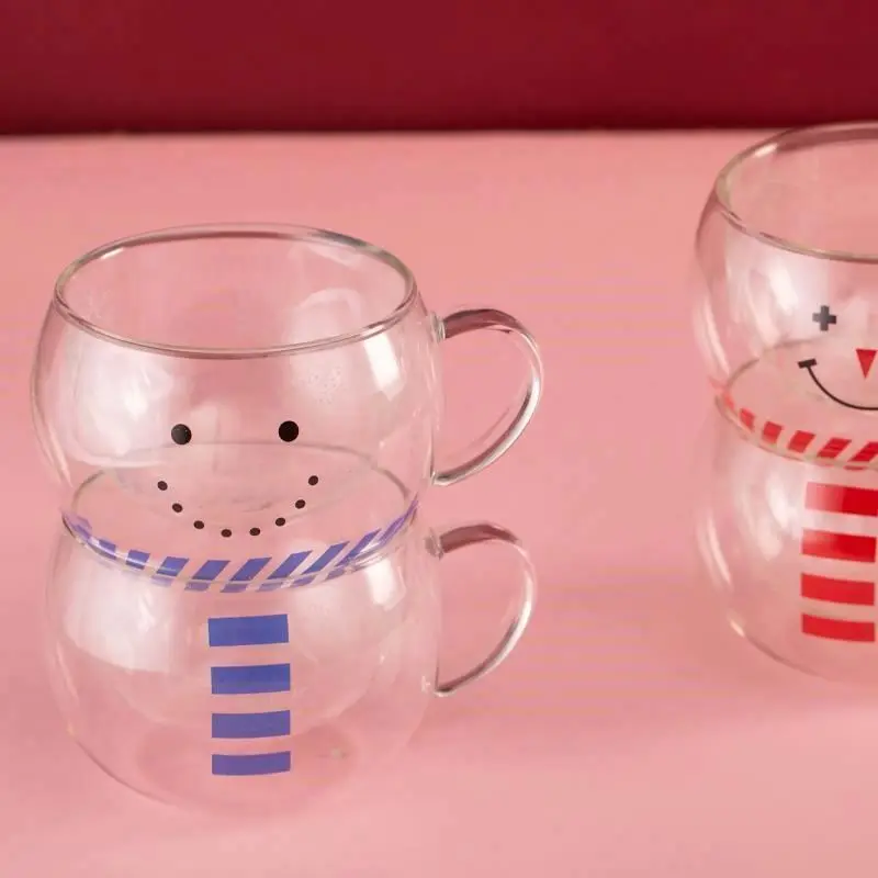 Best selling  double wall glass coffee with client packing