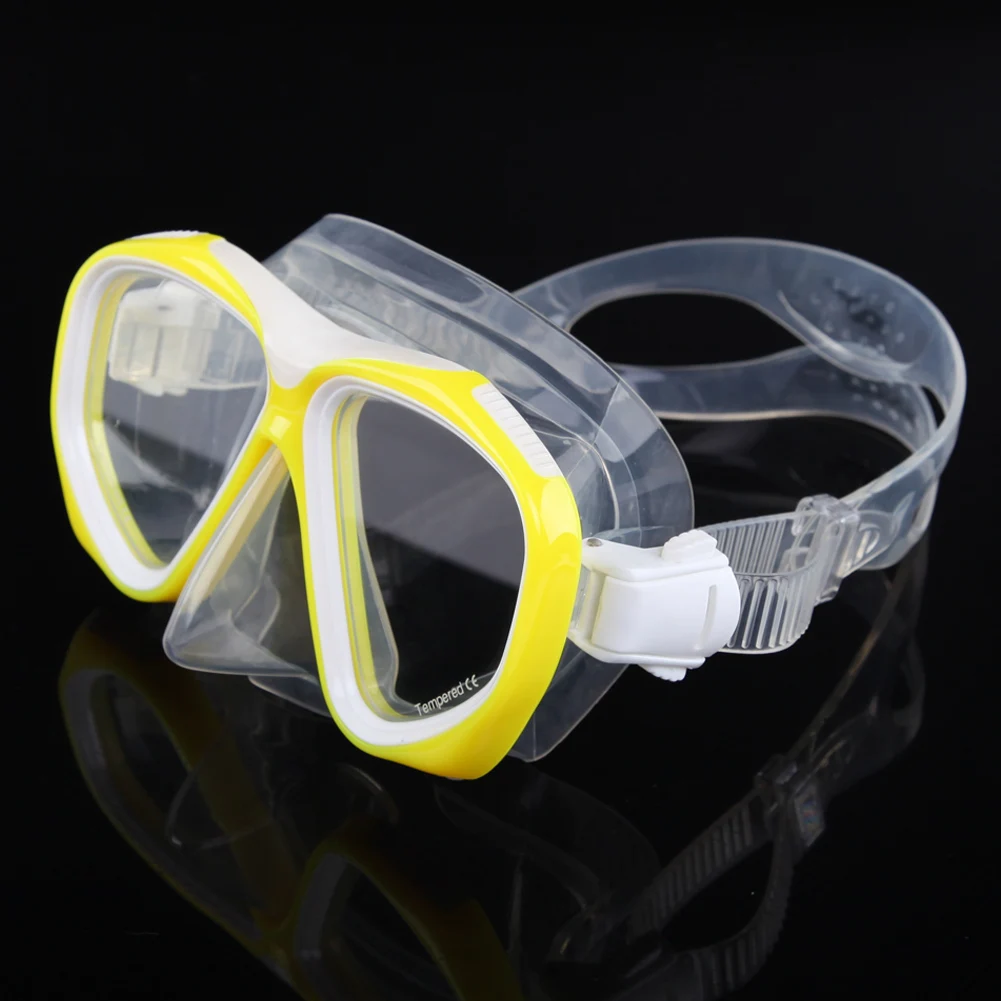 WHALE Mirror Diving Mask With PC+TPR Frame for Scuba Diving Snorkeling Free diving