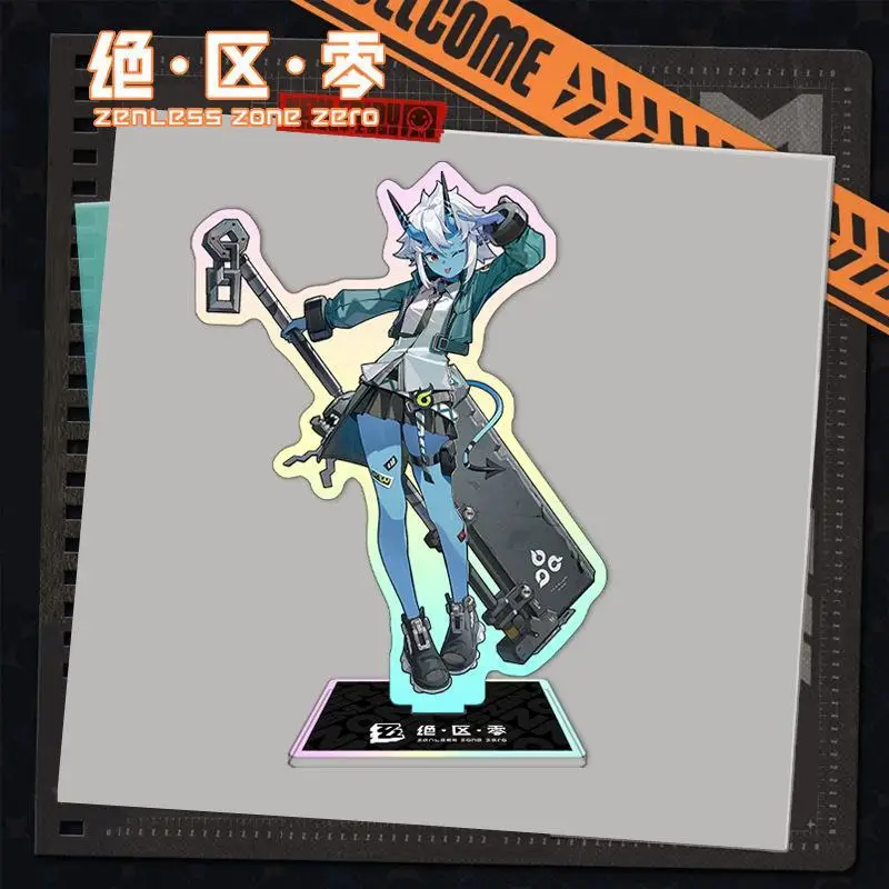25 Styles Wholesale Acrylic Stand Zenless Zone Zero Nicole Von Lycaon Nekomiya Mana Wise Belle Figure Acrylic Anime Desk Standee
