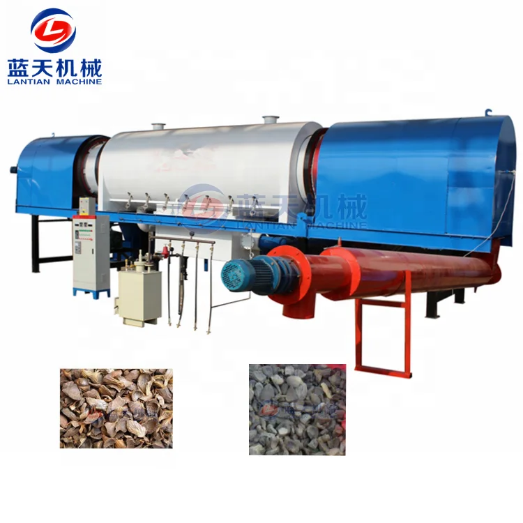 Activated Carbon Rotary Kiln Furnace Horizontal Charcoal Carbonization Furnace