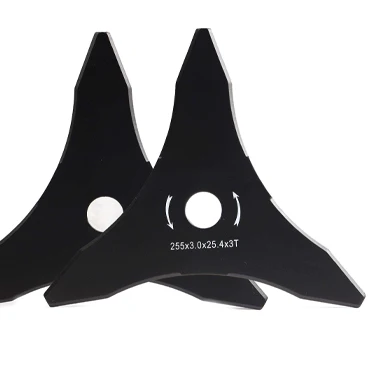 3T brush cutter blade made of material for garden work and grass cutting