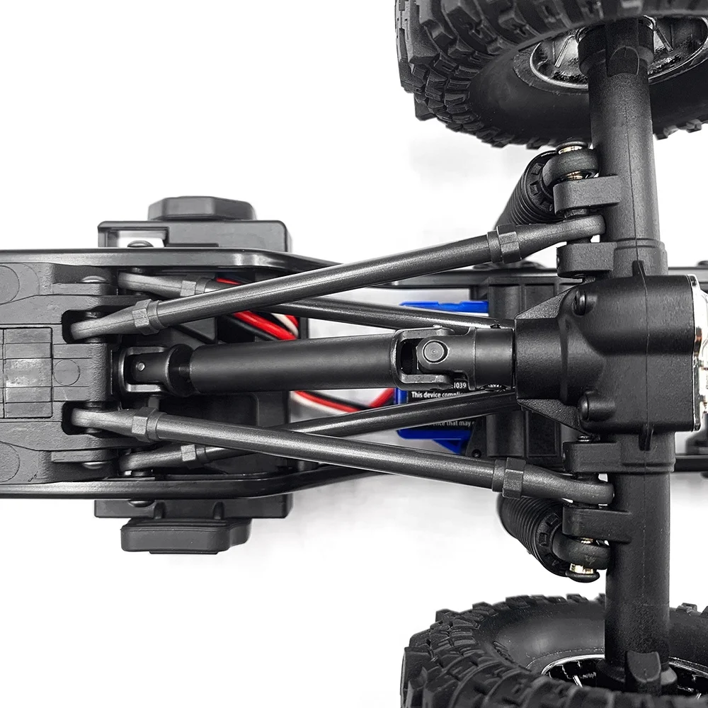 1 пара модернизированных стальных 1144 приводной вал CVD TRX4-M центрального карданного вала шасси для 1/18 RC гусеничного автомобиля TRX4M K10