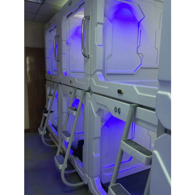 
Latest modern vaccum forming space capsule hotel 