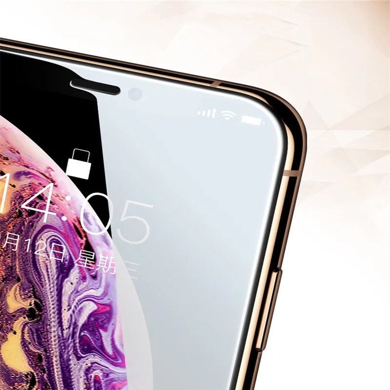 9H 2.5D Iphone X XS закаленное стекло для защиты экрана