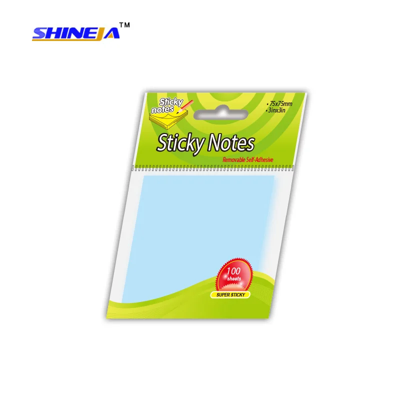 100 Sheets Memo Pad Style Sticky Notes for School and Office in Good Quality