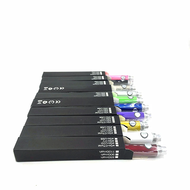  Evod Twist батарея 3 3-4 8 в Регулируемое напряжение Evod-Twist 650 мАч 900 1100 EVOD 510 потоковые батареи оптом