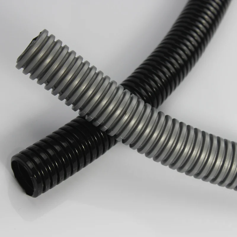 Black Flexible Cable Protection Polyamide Nylon Hose