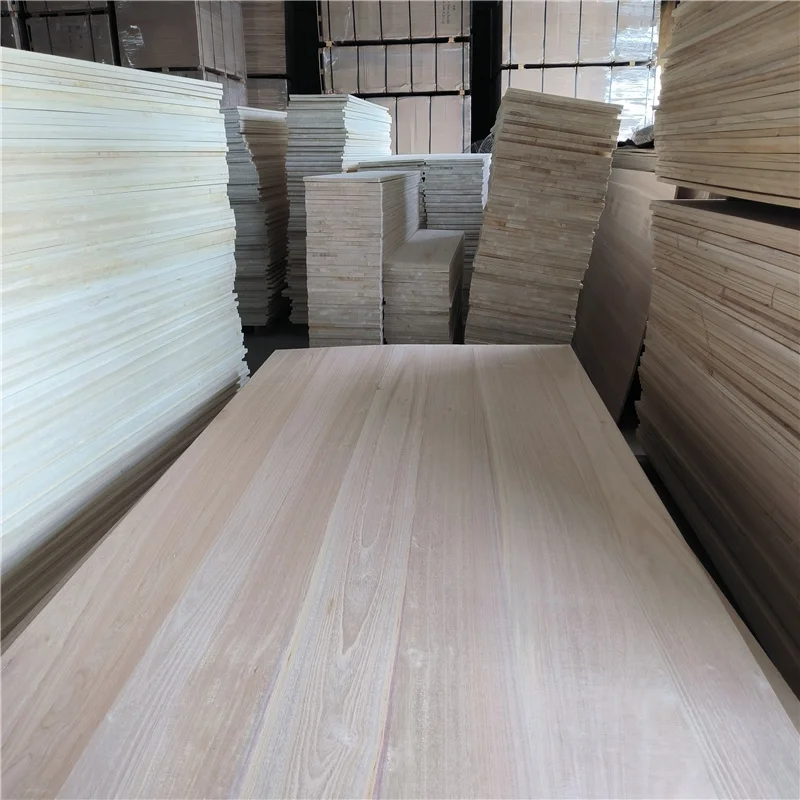 Hot sale paulownia solid wood board timber paulownia wood price m3 paulownia sheets furniture home decoration